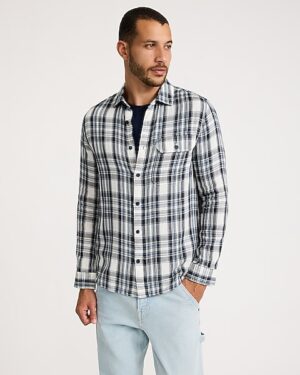 Plaid Double Weave Shirt