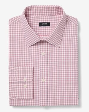 Extra Slim Plaid Wrinkle-Resistant Everyday Performance Dress Shirt