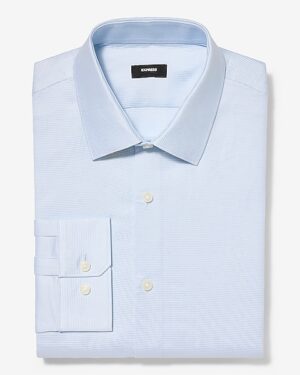 Slim Textured Dobby Stretch 1MX Dress Shirt