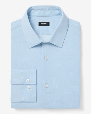 Classic Mini Dot Stretch Modern Tech 1MX Dress Shirt
