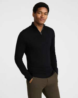 MerinoTouch Quarter Zip Sweater