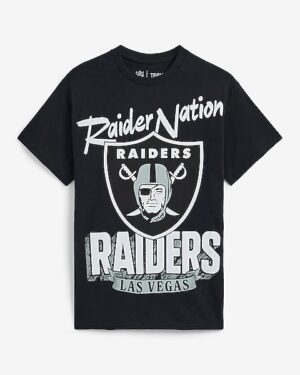 Las Vegas Raiders Cotton Graphic T-Shirt
