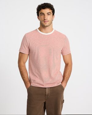 Striped Crew Neck T-Shirt