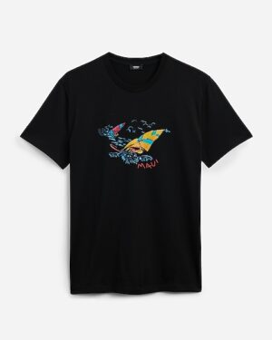 Painted Maui Perfect Pima Cotton Graphic T-Shirt