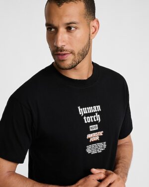Marvel Human Torch Graphic T-Shirt