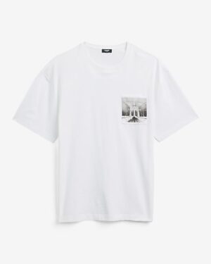 Hudson Bridge Mini Graphic Perfect Pima Cotton T-Shirt