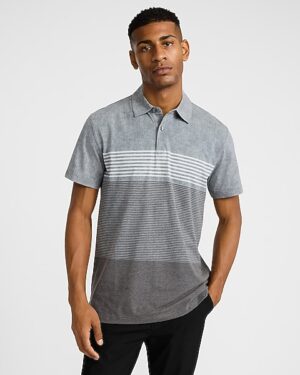 Multi Striped Everyday Performance Polo
