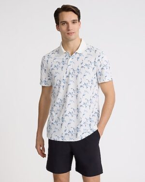 Floral Pique Everyday Performance Polo