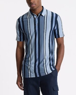 Striped Pique Everyday Performance Polo