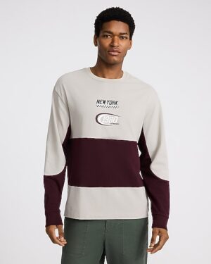 Racing Color Block Long Sleeve T-Shirt