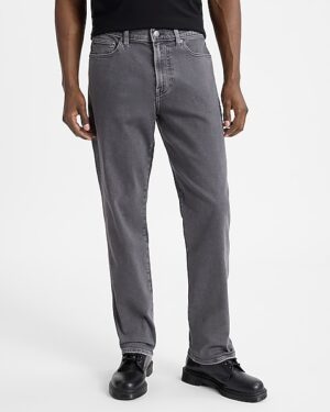 Straight Smoky Gray Hyper Stretch Jeans