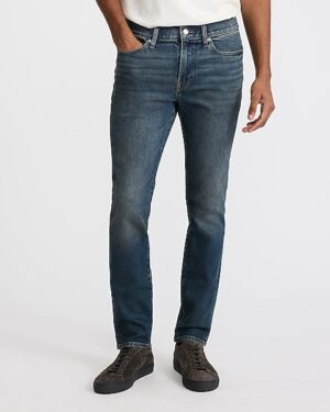 Skinny Dark Wash Stretch Jeans
