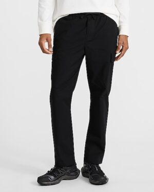 Drawstring Elastic Waist Cargo Pant
