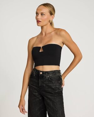 Body Contour High Compression V-Wire Cropped Tube Top