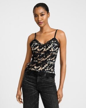 Scallop Lace V-Neck Cami