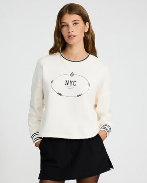 NYC Graphic Crew Neck Sweatshirt