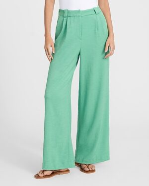 High Waisted Relaxed Trouser