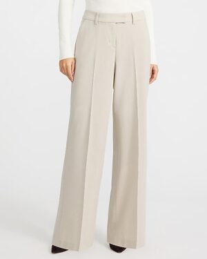 Editor Mid Rise Wide Leg Pant