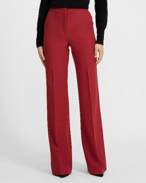 Editor Signature Stretch High Waisted Flare Trouser