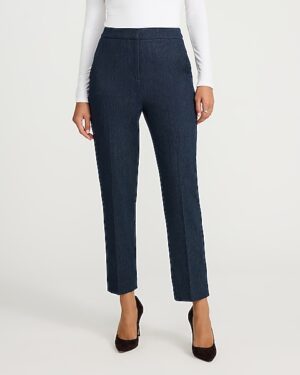 Editor Super High Waisted Straight Ankle Pant