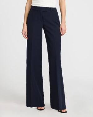 Editor Signature Stretch Mid Rise Trouser Pant
