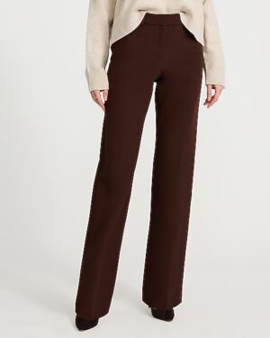 Editor Signature Stretch Mid Rise Slim Trouser Pant