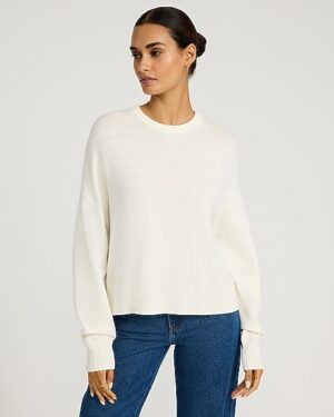 Ultrasoft Relaxed Crew Neck Sweater