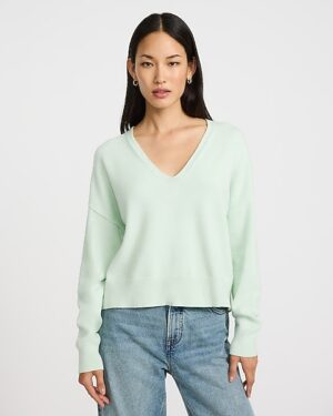 Ultrasoft Relaxed V-Neck Sweater