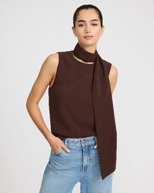 Scarf Neck Tank
