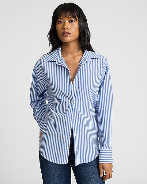 BLUE & WHITE STRIPE